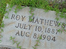 Roy Mathews Roy Mathews