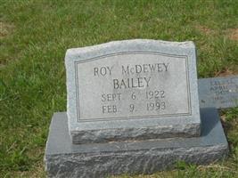 Roy McDewey Bailey