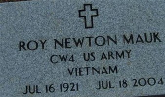 Roy Newton Mauk