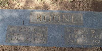 Roy R Boone