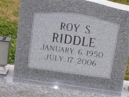 Roy S. Riddle Roy S. Riddle