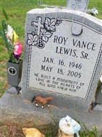 Roy Vance Lewis, Sr Roy Vance Lewis, Sr