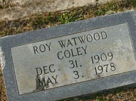 Roy Watwood Coley Roy Watwood Coley