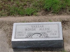 Royce Allen Vasser Royce Allen Vasser