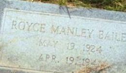 Royce Manley Bailey