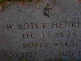 Royce W. Hedrick