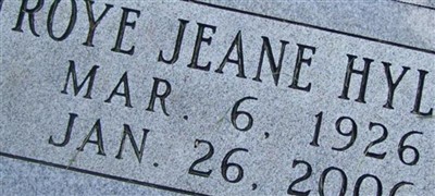 Roye Jeane Hyles Bearden Roye Jeane Hyles Bearden