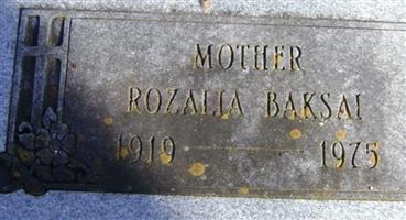 Rozalia Baksai