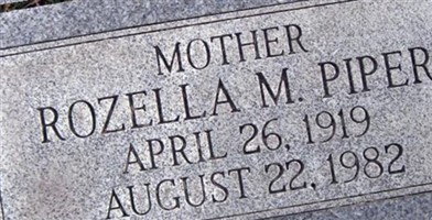 Rozella M. Piper
