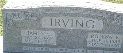 Rozena K. Irving Rozena K. Irving
