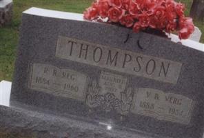 R R "Reg" Thompson
