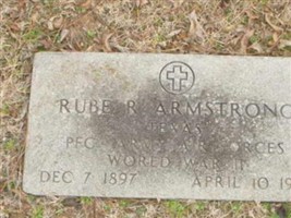 Rube R Armstrong