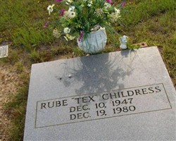 Rube "Tex" Childress