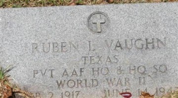 Ruben L Vaughn Ruben L Vaughn