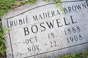 Rubie Madera Brown Boswell