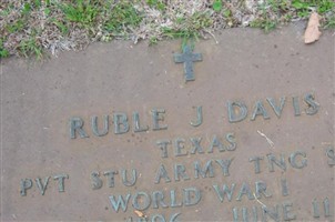 Ruble J Davis Ruble J Davis