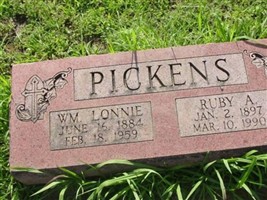Ruby A. Fitzgerald Pickens Ruby A. Fitzgerald Pickens