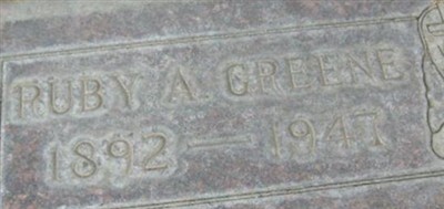 Ruby A Greene Ruby A Greene