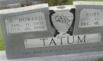 Ruby A. Tatum Ruby A. Tatum