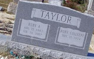 Ruby A. Taylor