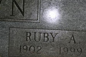 Ruby Addie Bullington Brown Ruby Addie Bullington Brown