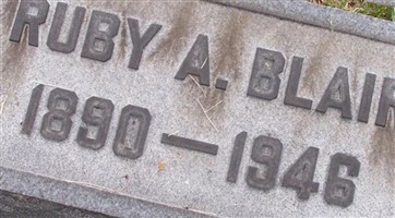 Ruby Alberta Lewis Blair Ruby Alberta Lewis Blair