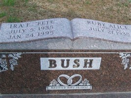 Ruby Alice (Frederick) Bush Ruby Alice (Frederick) Bush