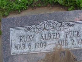 Ruby Alred Peck Ruby Alred Peck
