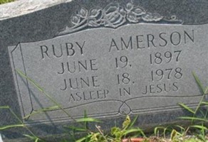 Ruby Amerson Ruby Amerson