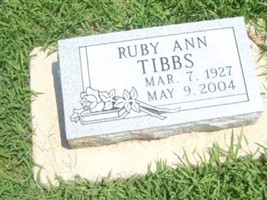 Ruby Ann Provance Tibbs