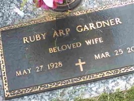 Ruby Arp Gardner Ruby Arp Gardner