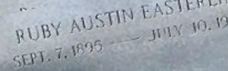 Ruby Austin Easterlin Ruby Austin Easterlin
