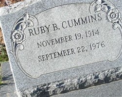 Ruby B. Cummins Ruby B. Cummins
