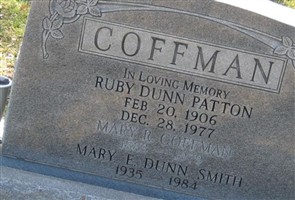 Ruby B Dunn Patton Ruby B Dunn Patton