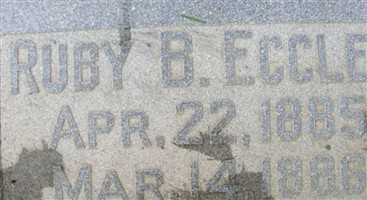 Ruby B Eccles