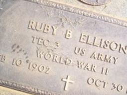 Ruby B Ellison Ruby B Ellison