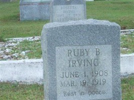 Ruby B. Irving Ruby B. Irving