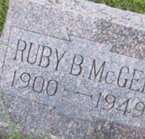 Ruby B McGee Ruby B McGee