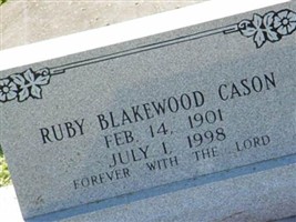 Ruby Blakewood Cason Ruby Blakewood Cason