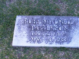 Ruby Blanche Mitchell Patterson