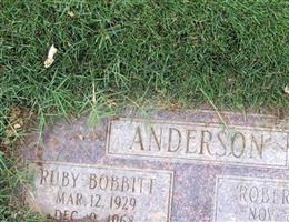 Ruby Bobbitt Anderson