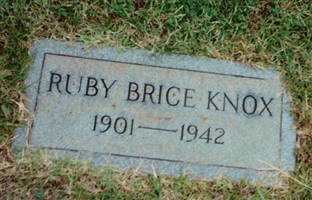 Ruby Brice Knox Ruby Brice Knox