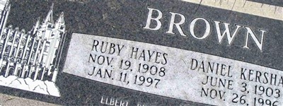 Ruby Brown Ruby Brown