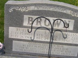 Ruby Brown Ruby Brown