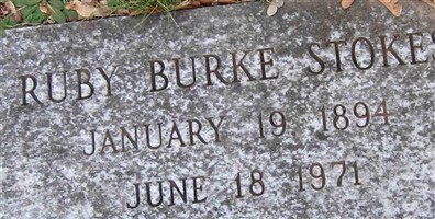 Ruby Burke Stokes Ruby Burke Stokes