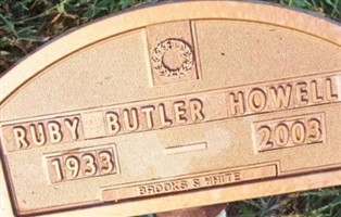 Ruby Butler Howell Ruby Butler Howell