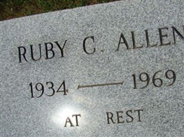 Ruby C. Allen Ruby C. Allen