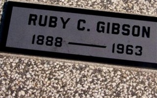 Ruby C. Gibson Ruby C. Gibson