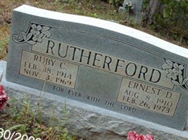 Ruby C. Rutherford Ruby C. Rutherford