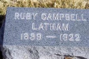 Ruby Campbell Latham Ruby Campbell Latham